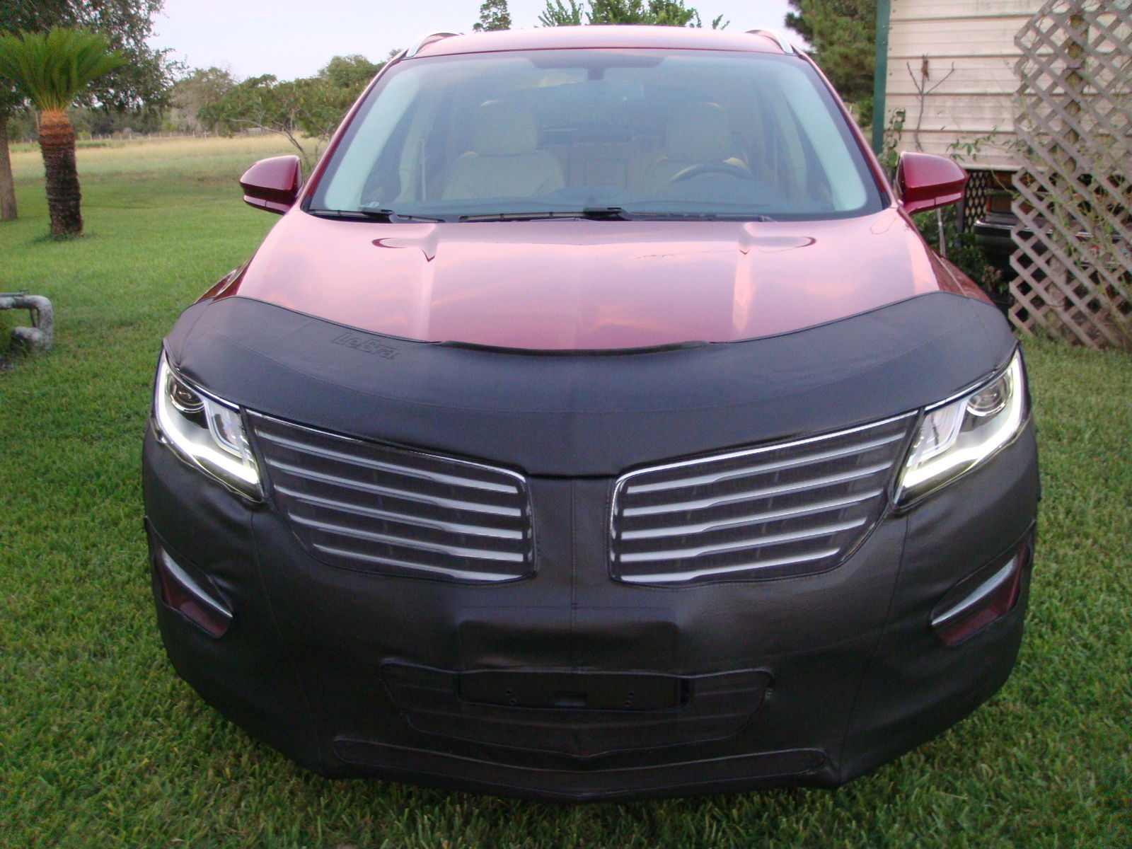 Lebra Front End Mask Cover Bra Fits 2015-2018 Lincoln MKC without Park Assist