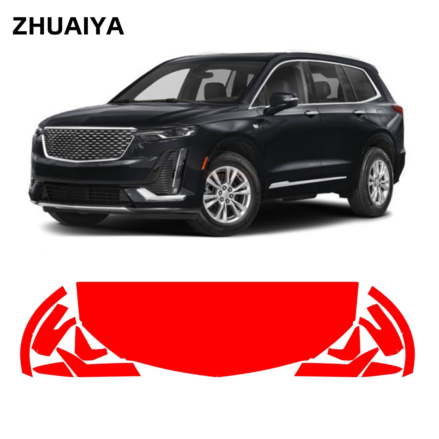 Hood Precut PPF Paint Protection Film For Cadillac XT6 2020-2025