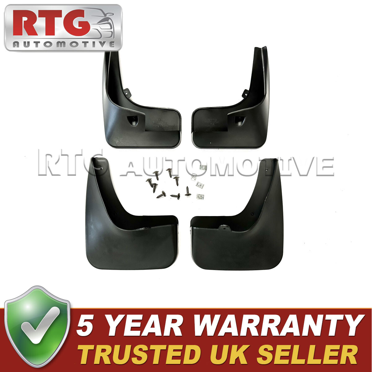Tailored Mud Flaps Set of 4 For Citroen C2 2006-2013 RTG