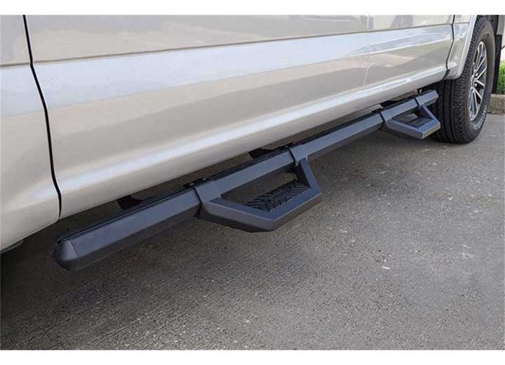 Dee Zee DZ66321CTB For Hex Cast/Txt Black Side Step Crew Cab (No Brackets)