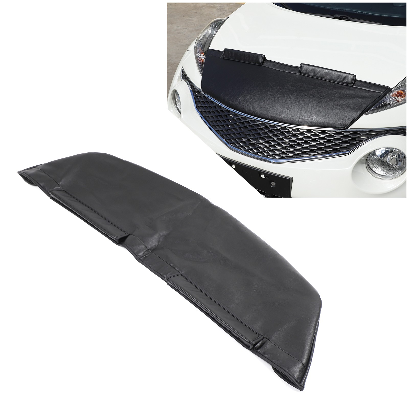 Front End Cover Hood Car Mask Bra Protector For Nissan Juke 2011-2017 lether
