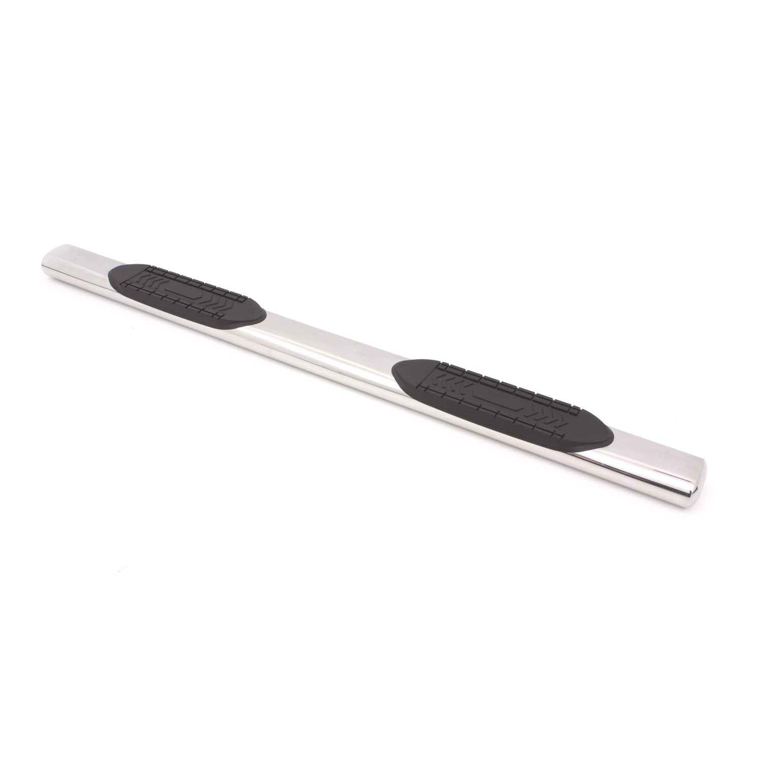 Lund 24385007 6 Inch Oval Straight Nerf Step Bars Polished Stainless