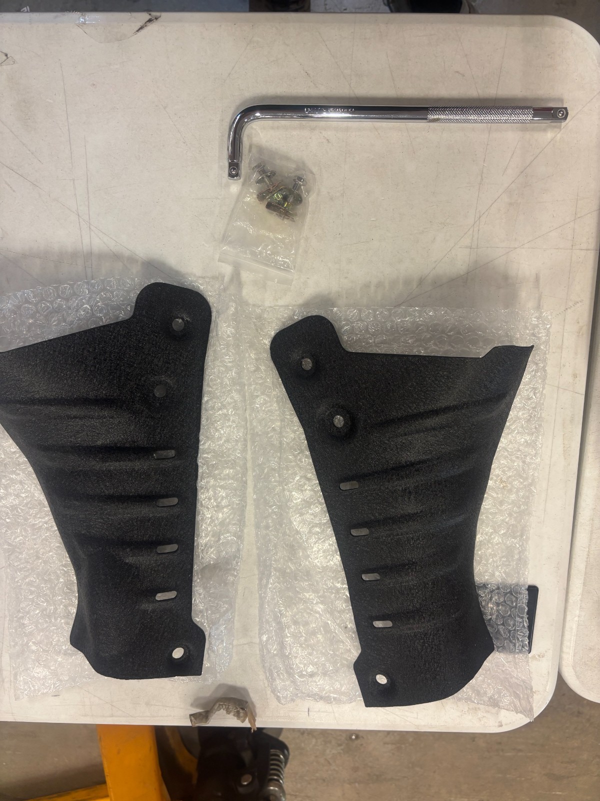 Tesla Model Y Coolant Line Aluminum Alloy Skid Plate Protection Guards