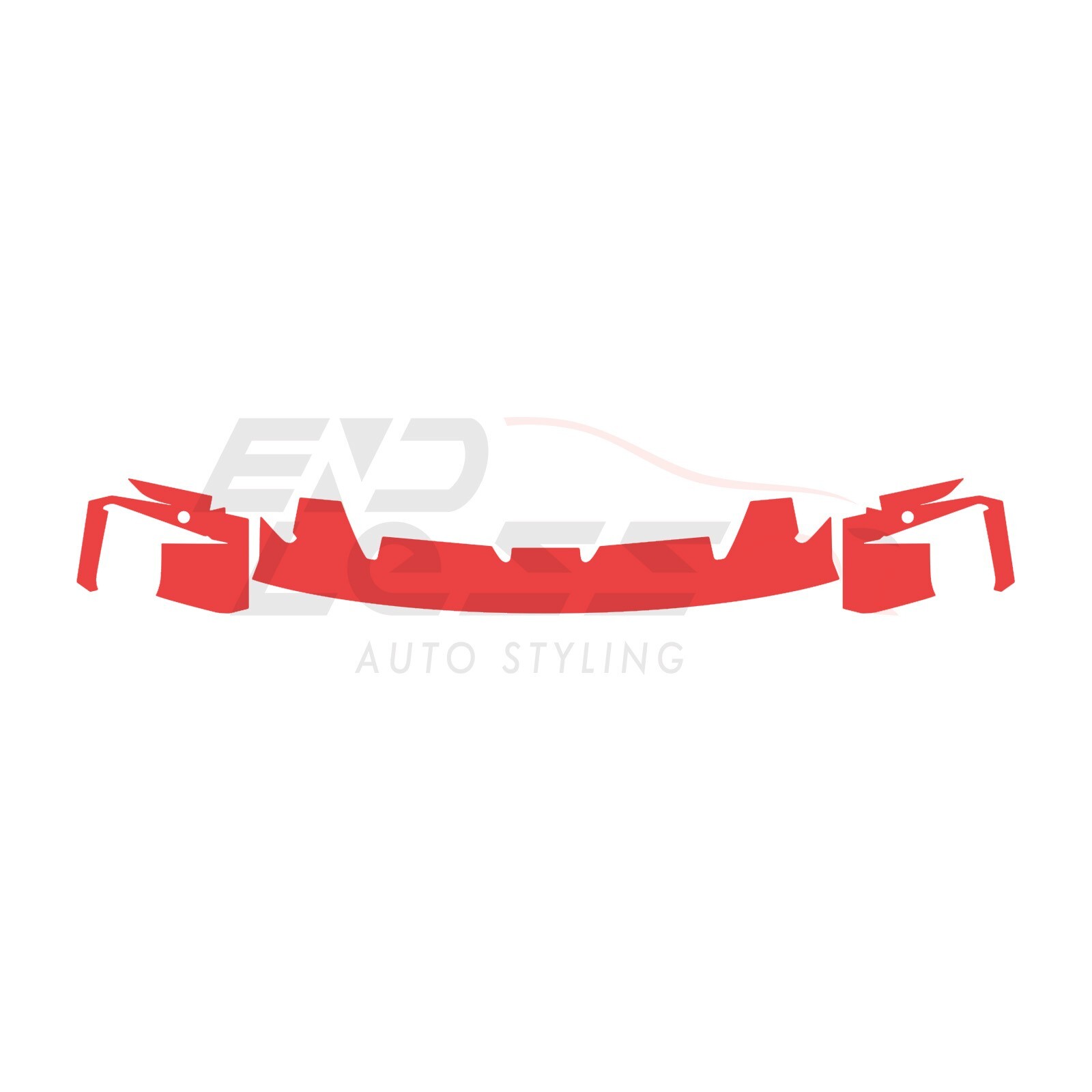 M2 2023-2025 BOTTOM BACK BUMPER W/SESNOR PreCut Paint Protection Film Clear Bra