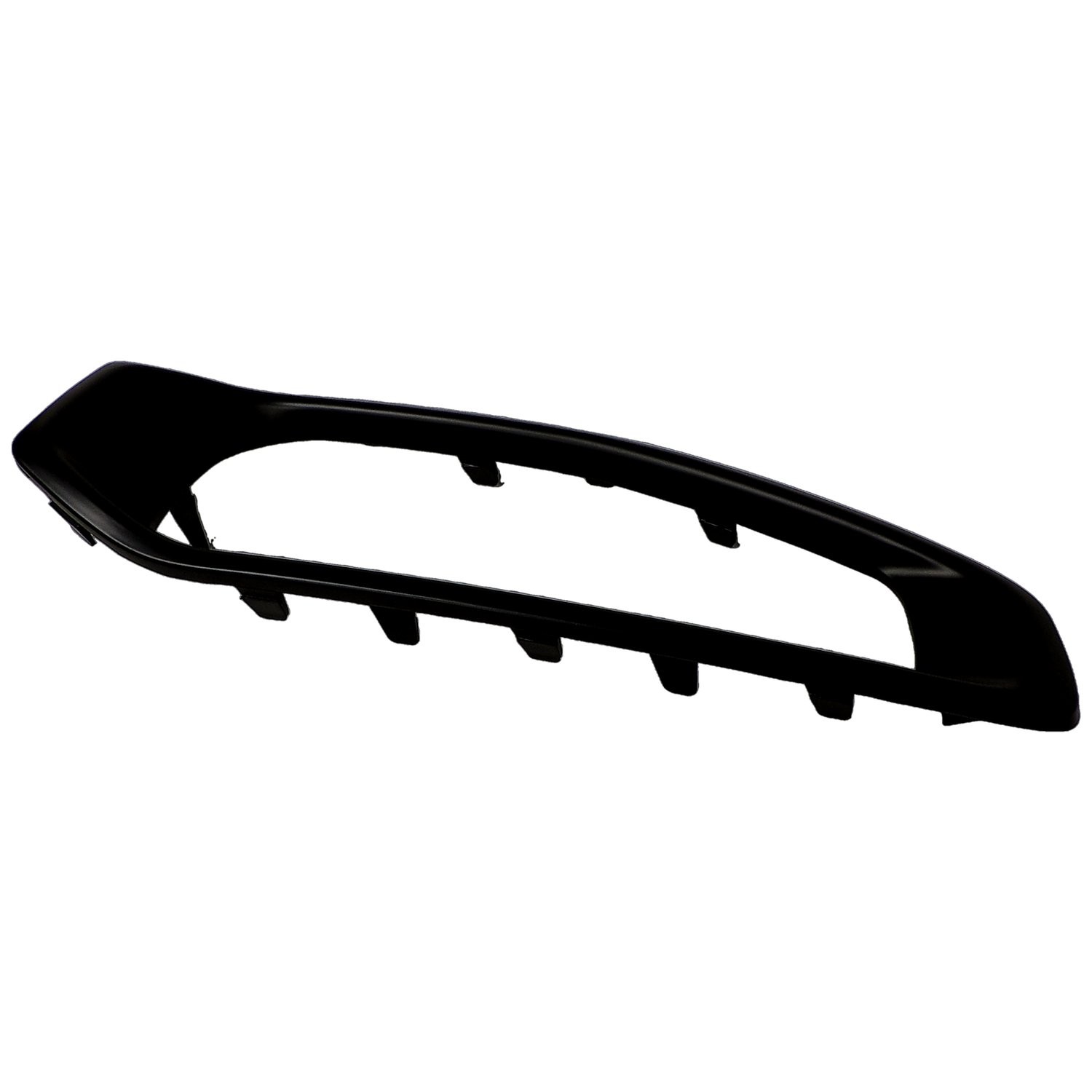 Crown Automotive Black Front Bumper Applique for Jeep Replacement