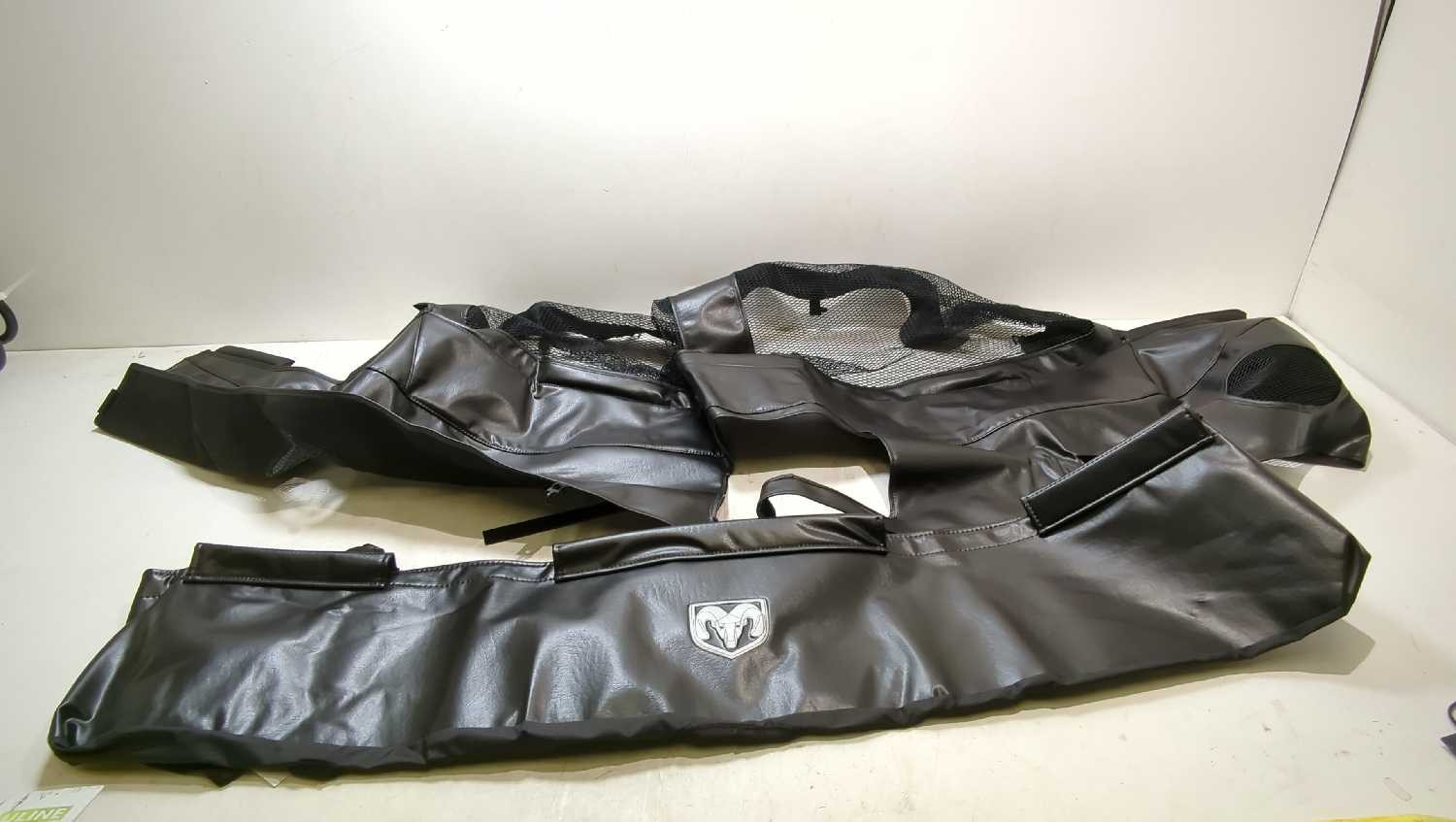 New OEM genuine Mopar Front Bumper Hood Bra Kit 2004-2006 Durango 82208418 black