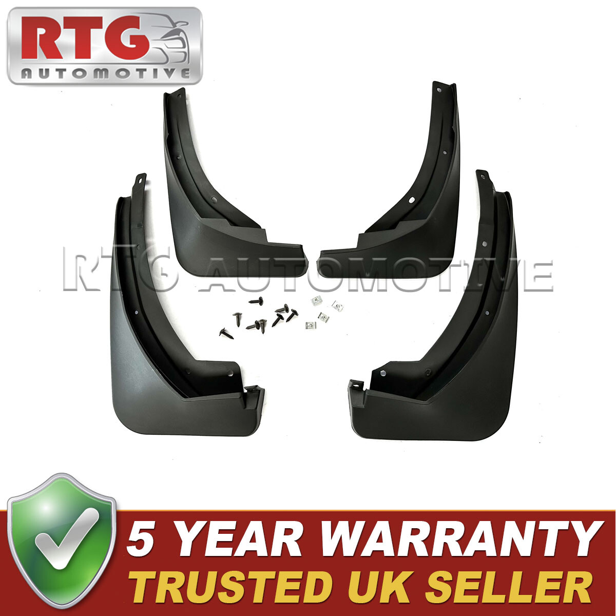 Tailored Mud Flaps Set of 4 For Skoda Karoq 2018-2023 RTG