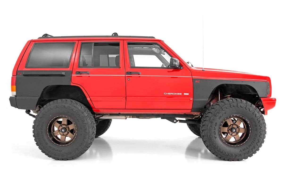 Rough Country Front Fender Panel Armor, for 84-96 Cherokee XJ; 10577