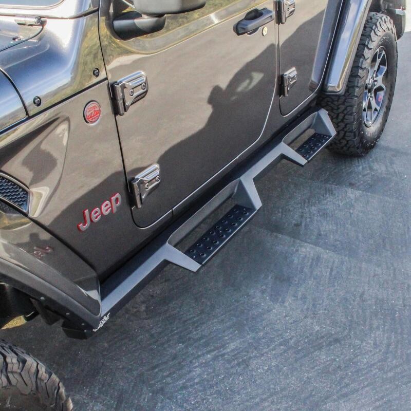 Westin 56-14065 HDX Drop Nerf Step Bar For 2018-2023 Jeep Wrangler