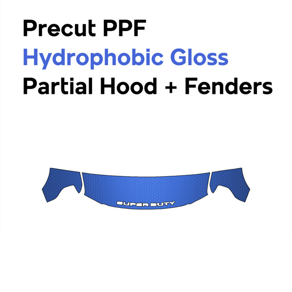 PreCut PPF Clear Paint Protection Film for Ford F250 F350 SuperDuty 2018-2019