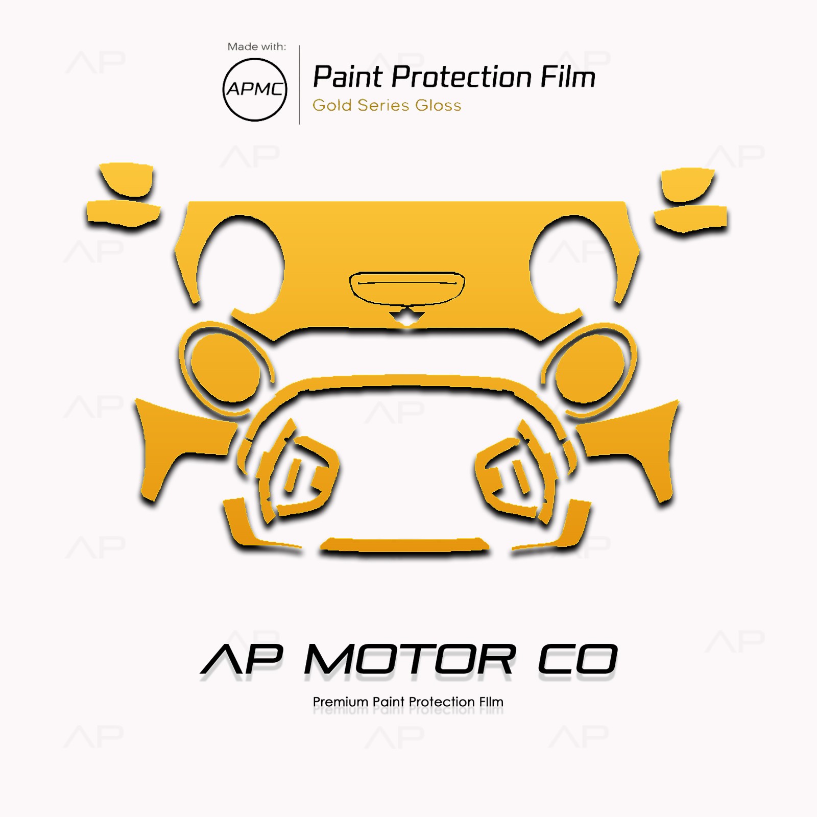 MINI Cooper JCW 2024-2026 Pre Cut Paint Protection Film Clear Bra PPF