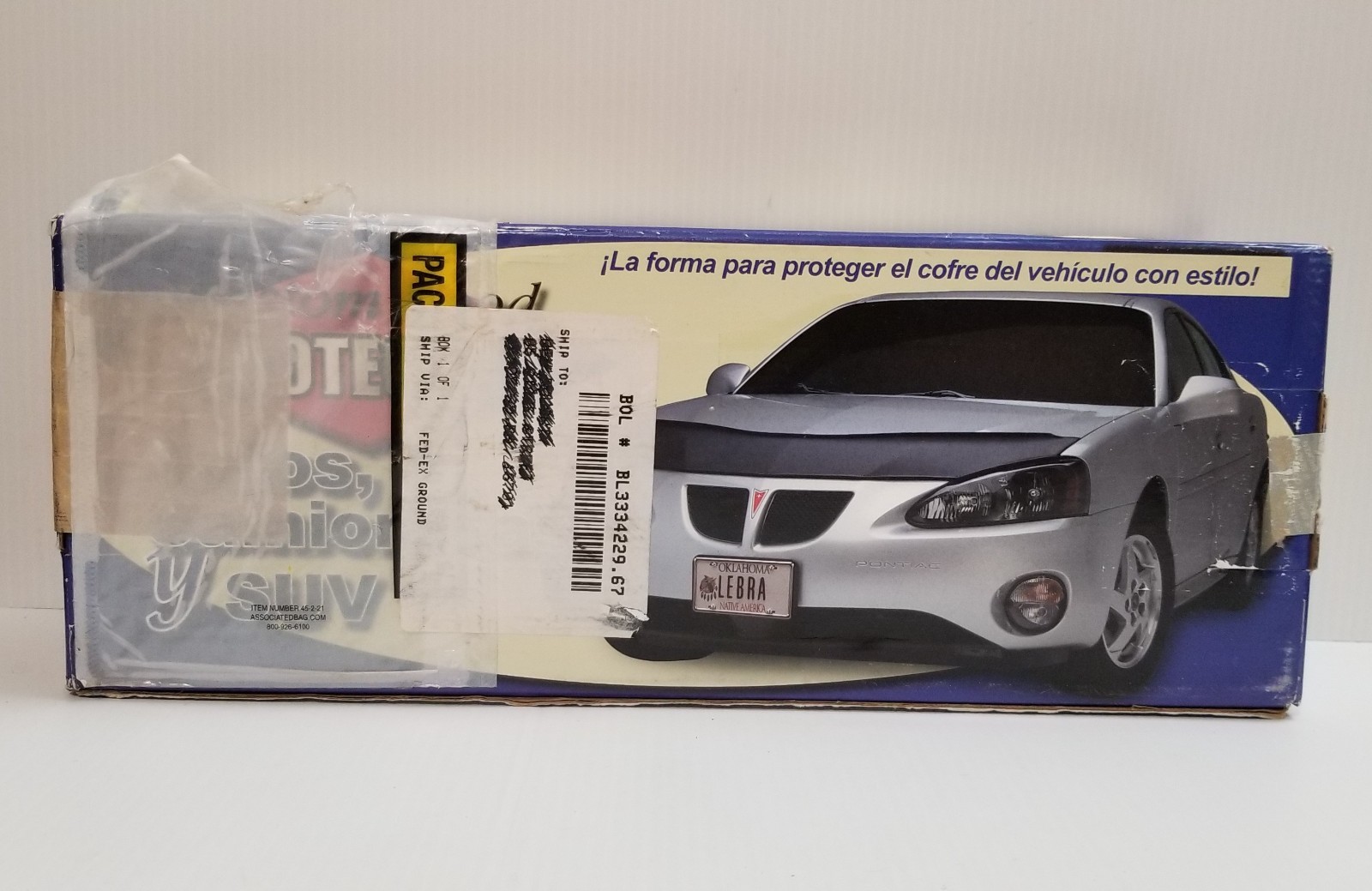 COVERCRAFT 2001-2003 Honda Civic Sedan Custom Hood Protector 45404-01 NEW