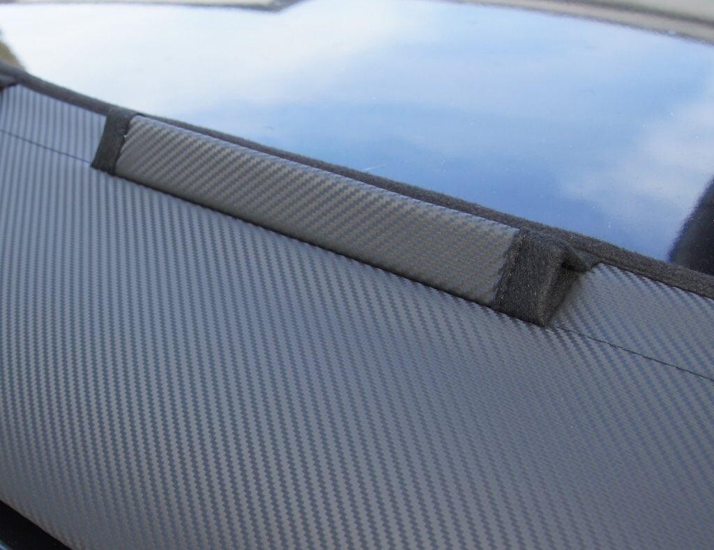 Carbon bra suitable for Skoda Superb III from 2015 stone chip protection hood…