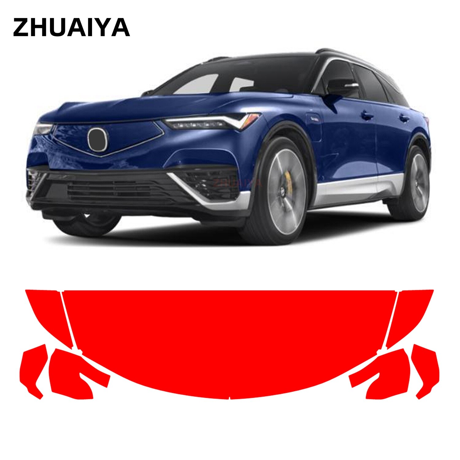 Partial Hood + Fenders PPF Paint Protection Film For Acura ZDX 2024-2025