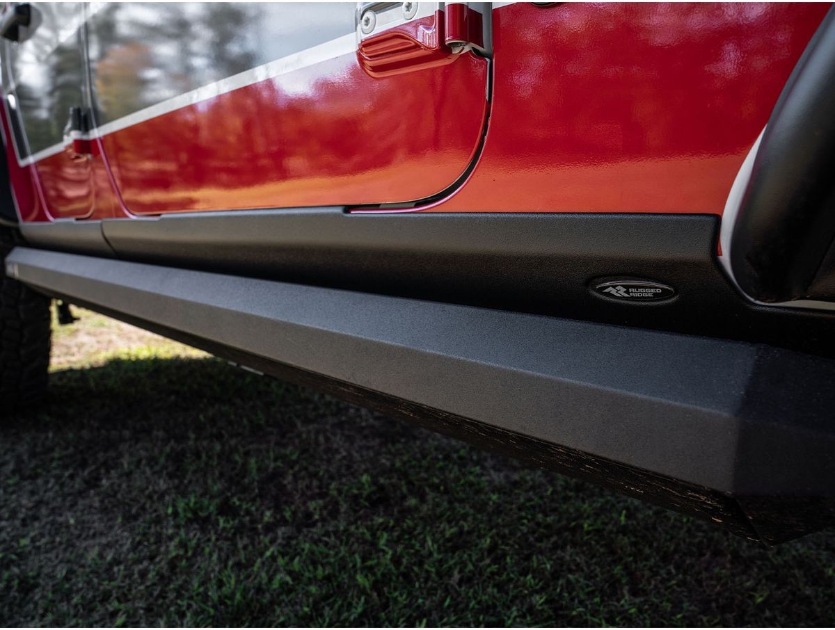 Rugged Ridge Rocker Panel Guard For 2020-2026 Jeep Gladiator JT 11651.75