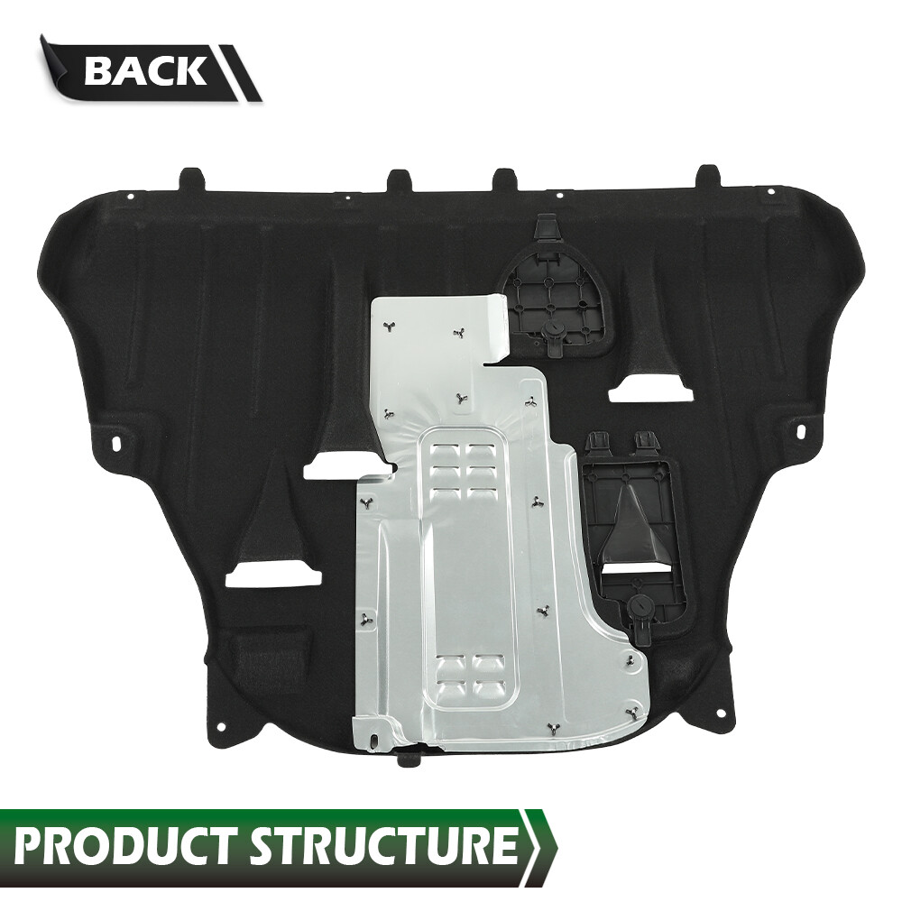 Fit For 15-18 Jeep Cherokee Center Engine Splash Shield Guard Under Cover