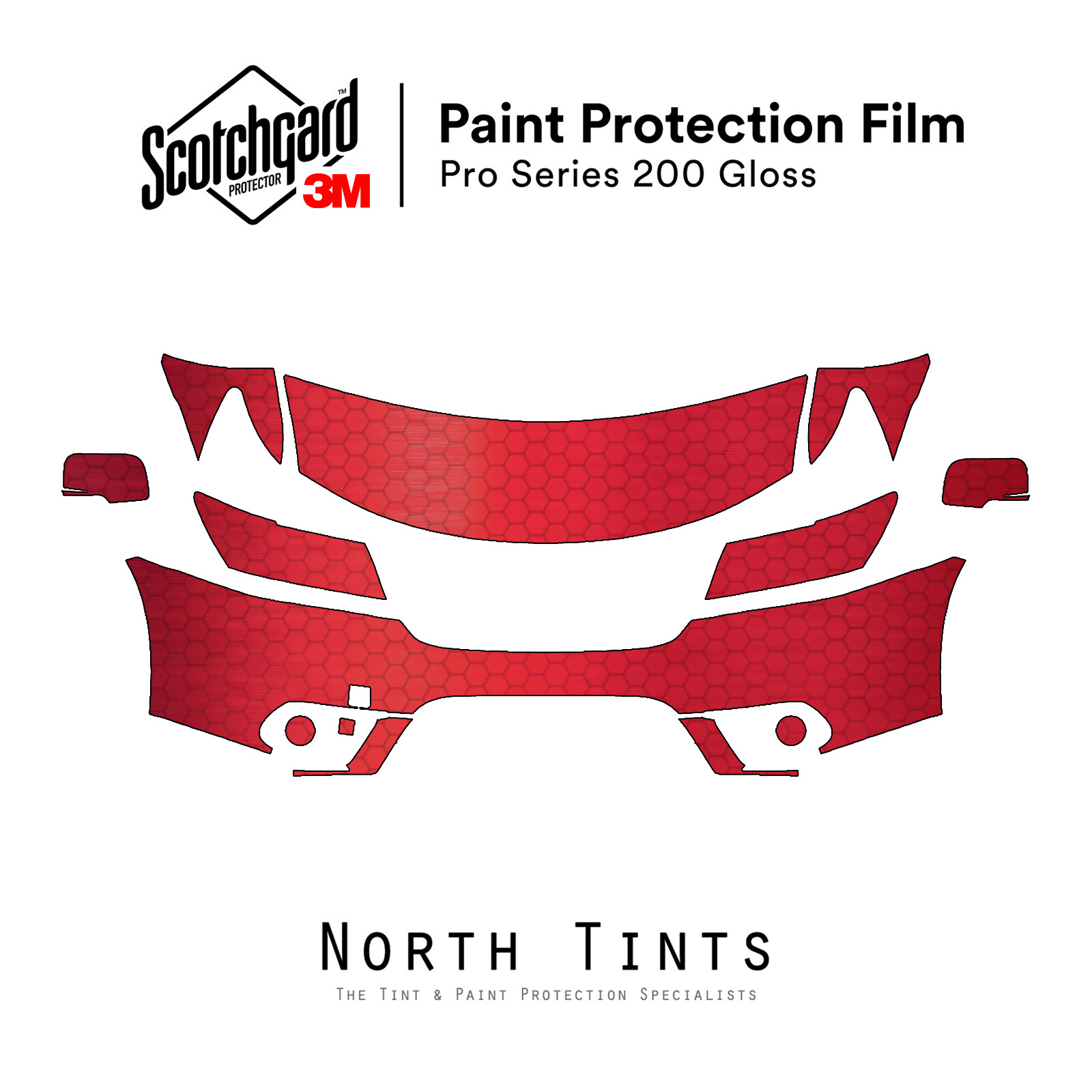 Dodge Journey 2012-2018 3M PRO Series PreCut Paint Protection Film Clear Bra PPF