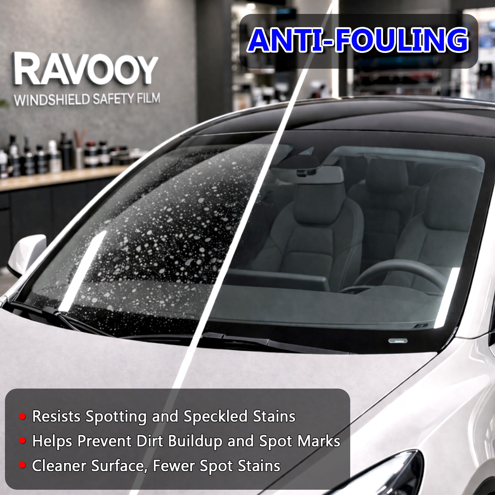 PreCut Front Windshield Protection Film Clear Bra For Jeep Wrangler JK 2011-2018