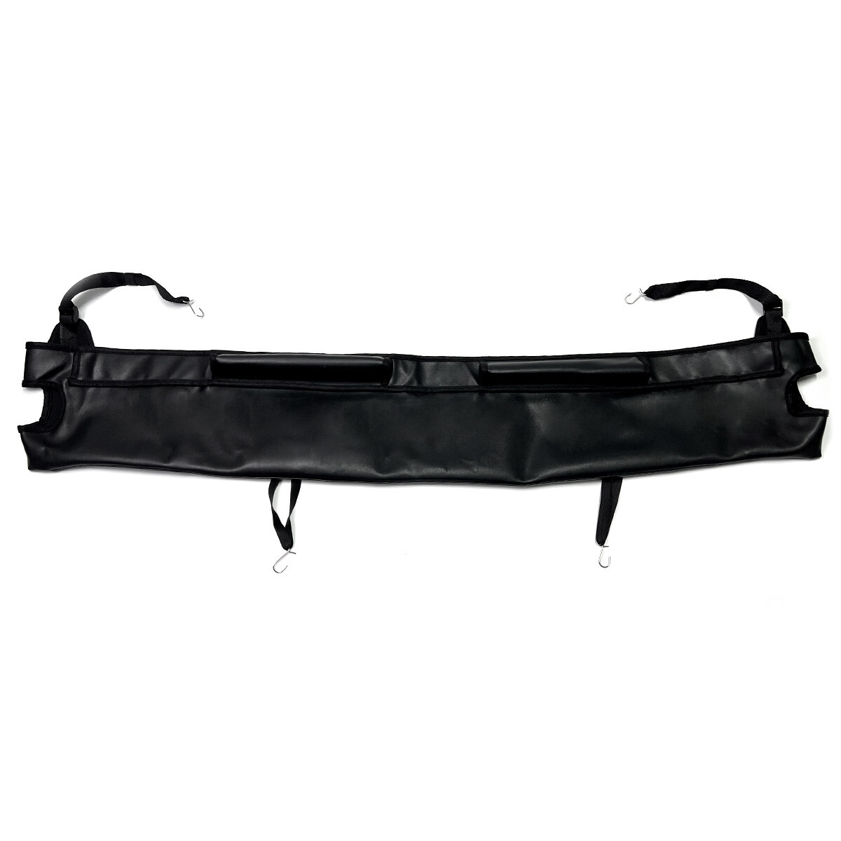 Leather Bonnet Bra Hood Cover Mask Protector Guard For Jeep Wrangler JK TJ 2007+