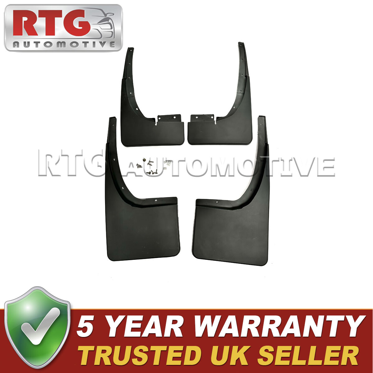 Tailored Mud Flaps Set of 4 For Ford Ranger 2012-2018 RTG