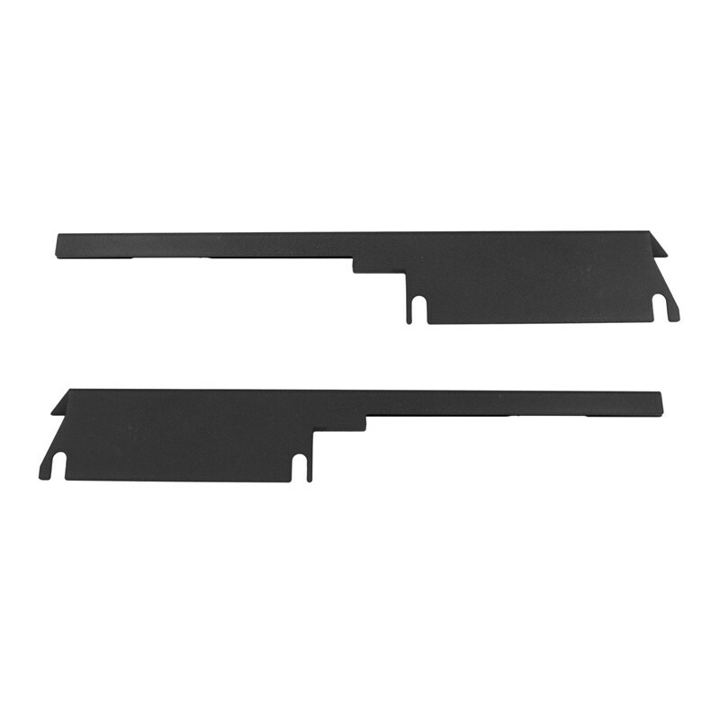 Hooke Road Body Side Armor Rock Slider Rocker Guards For Jeep Wrangler TJ 97-06