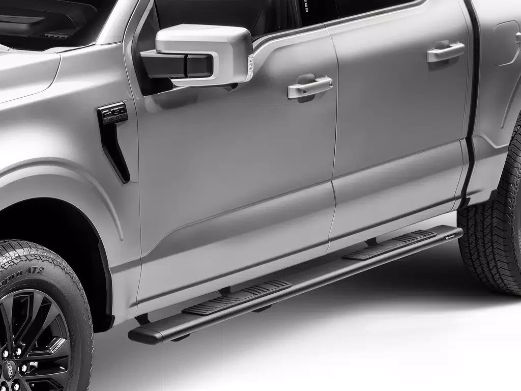 Go Rhino 685439987T 5″ OE Xtreme Low Profile Side Steps w/ Mounting Brackets Kit