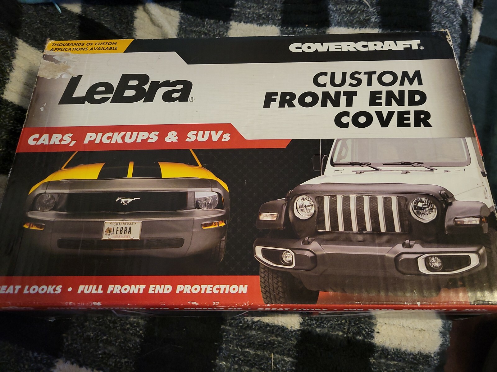 Lebra Front End Mask Cover Bra Fits TOYOTA 4Runner TRD ONLY 2014 -19. Brand New