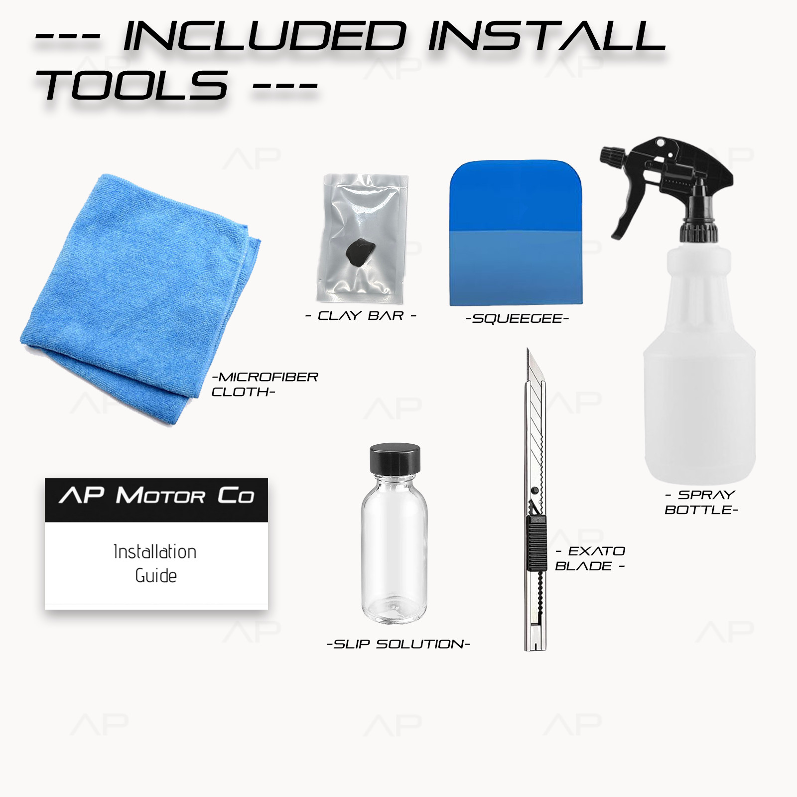Lamborghini Huracan LP610 4 2015-2019 Pre Cut Paint Film Clear Bra PPF Kit