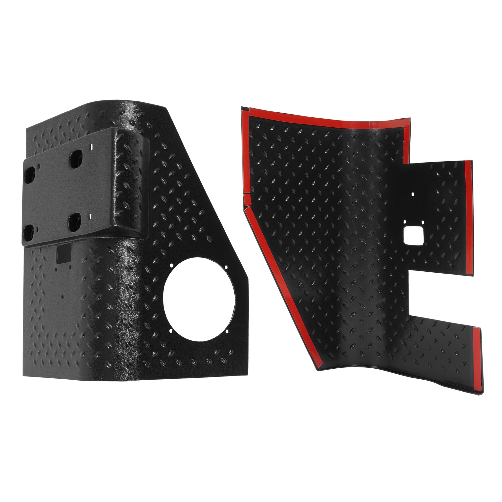 Rear Body Armor Corner Guards Cover For 1997-2006 JEEP WRANGLER TJ LH&RH