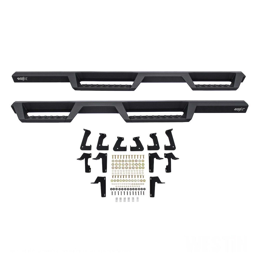 Westin Automotive 56-14065 Steel Square Black Powder Coated Nerf Bar