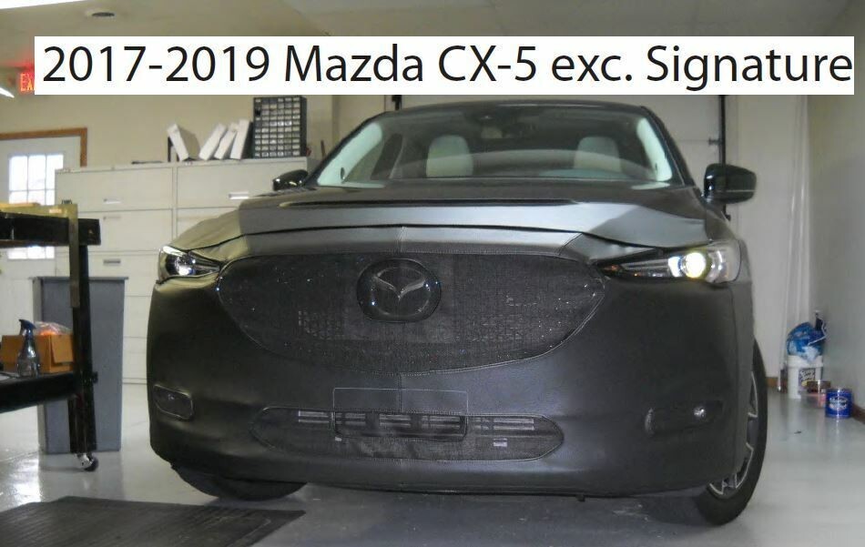 Lebra Front End Hood Bumper Mask Bra Cover for Mazda CX-5 2017 2018 2019 2020 21