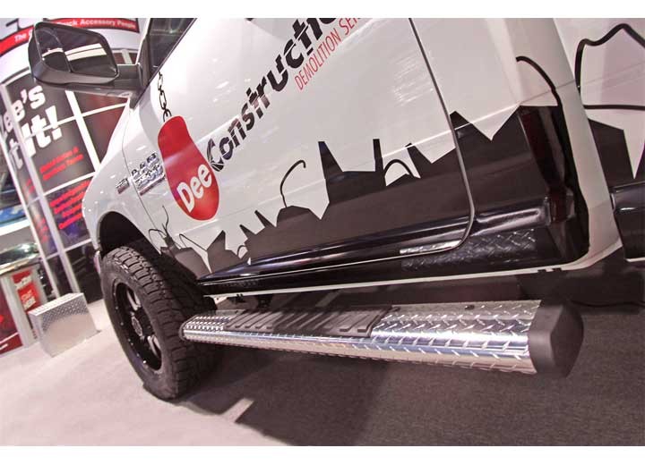 Dee Zee DZ16401 BlackTread/Oval/Rb Reg Cab Texture Black (No Brackets)