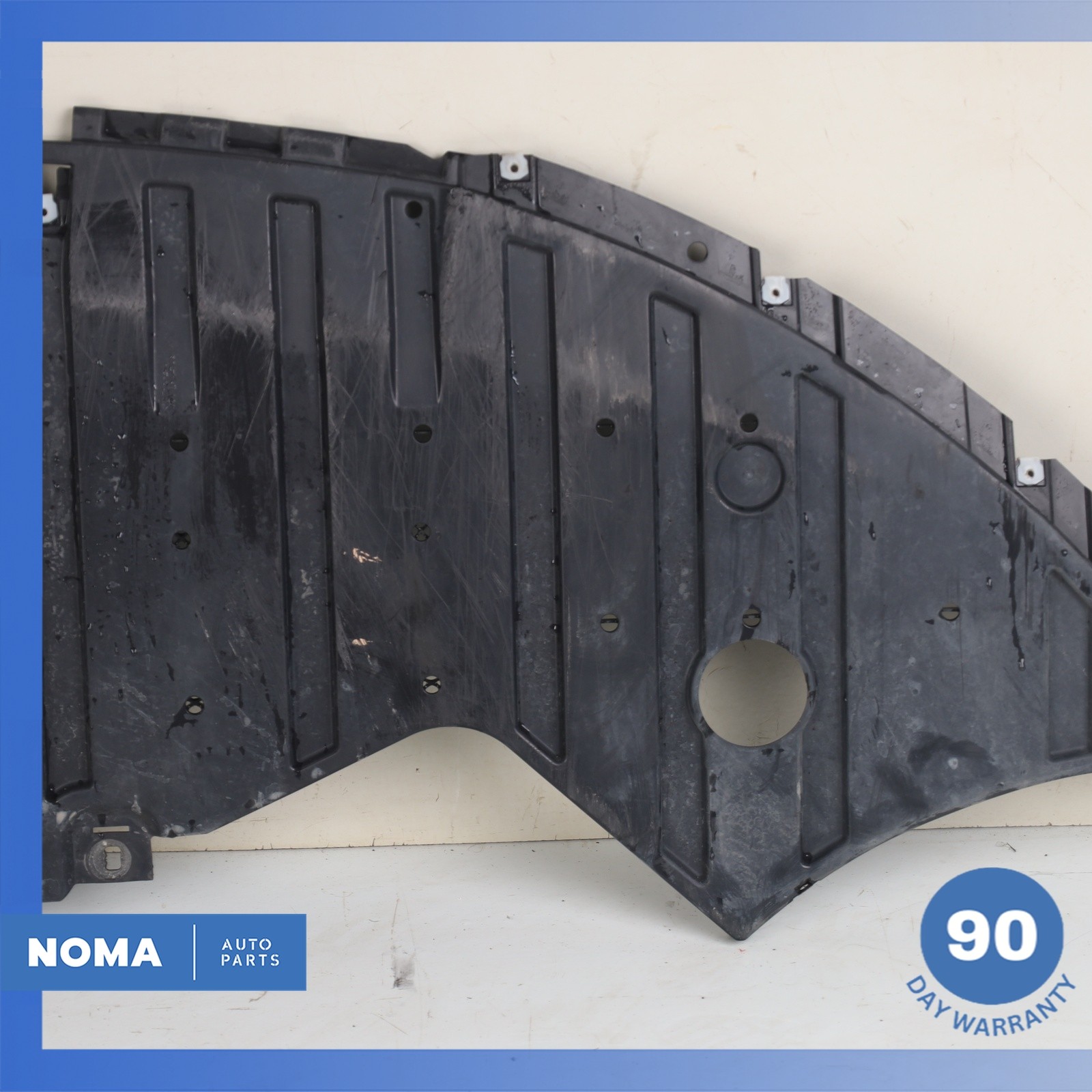 17-20 Jaguar X760 XE Front Bumper Splash Shield Valance Panel Cover OEM