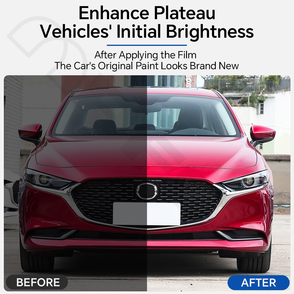 Mazda 3 Sedan 2019-2026 Rearview Mirror PreCut Paint Protection Clear Bra PPF