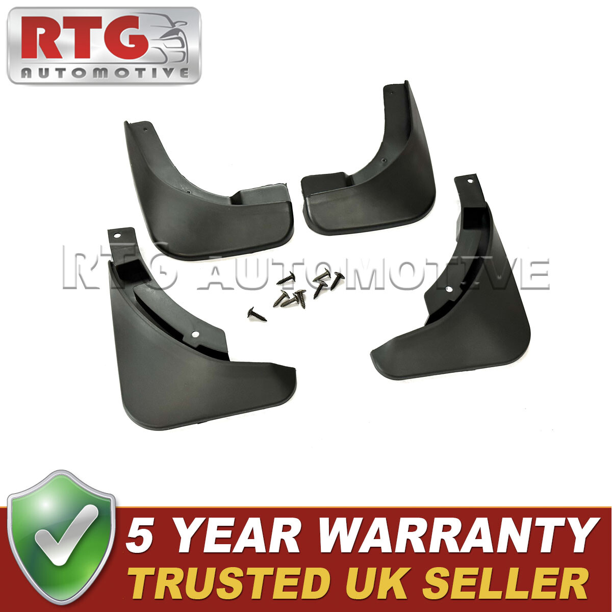 Tailored Mud Flaps Set of 4 For Skoda Octavia 2007-2014 RTG