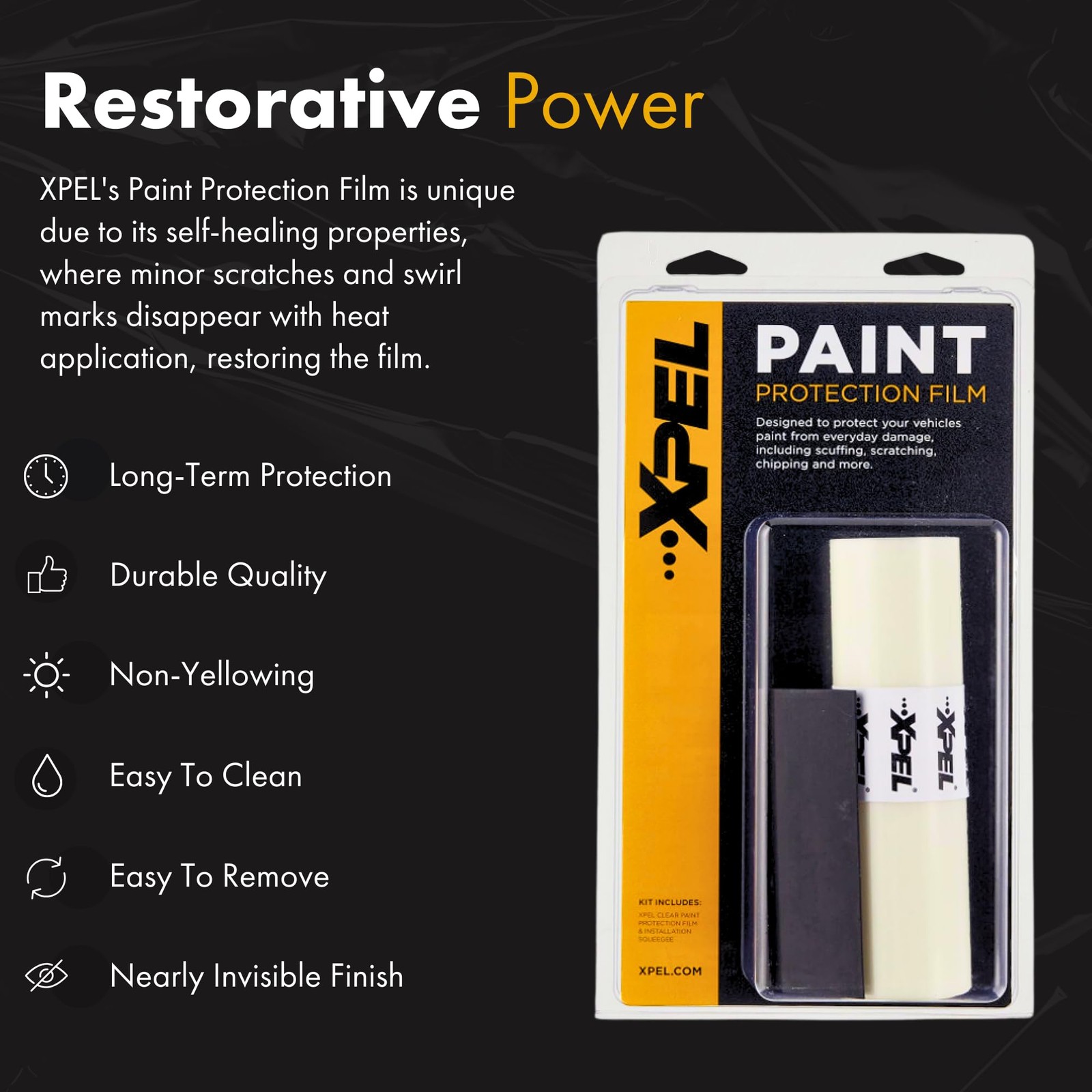 XPEL R4003-P Clear Paint Protection Film Roll 6″ x 84″