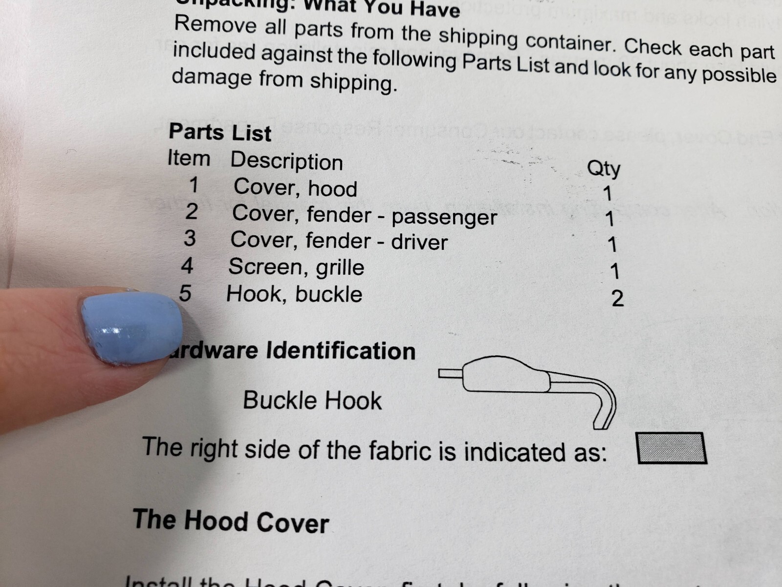 LeBra Custom Front End Cover 55617-01 For Select Dodge – MISSING HOOK BUCKLES
