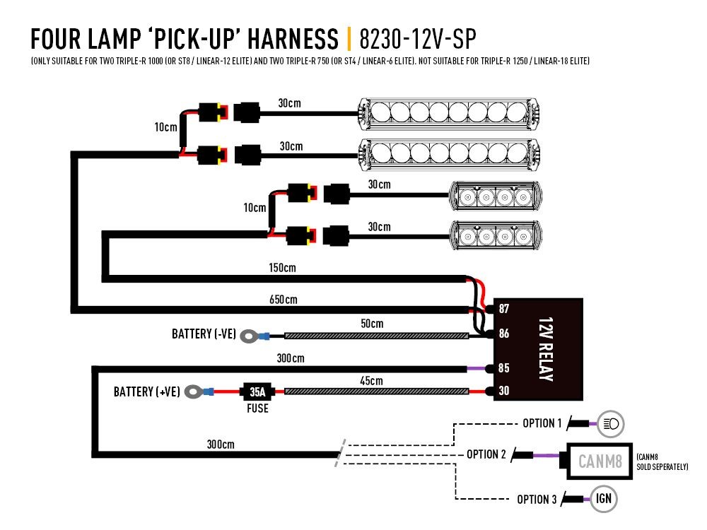 Triple-R Light 8230-12V-SP LIGHT ACCESSORIES