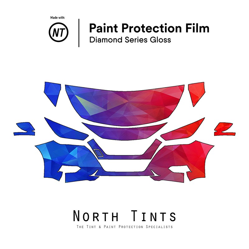 PreCut Paint Protection Film Clear Bra PPF for Nissan Versa 2020-2025 Kit