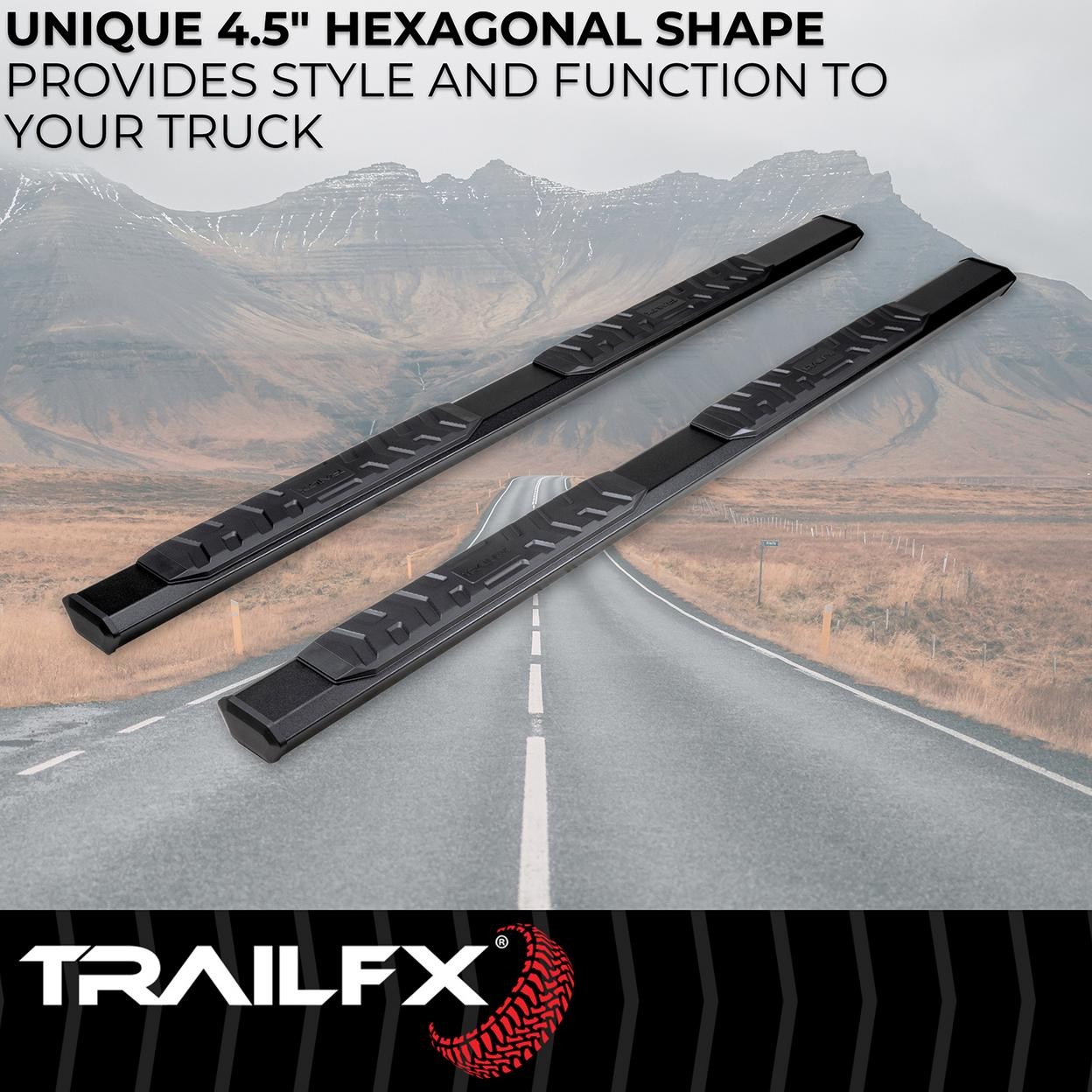 TrailFX AL4003B Rocker Panel Mount