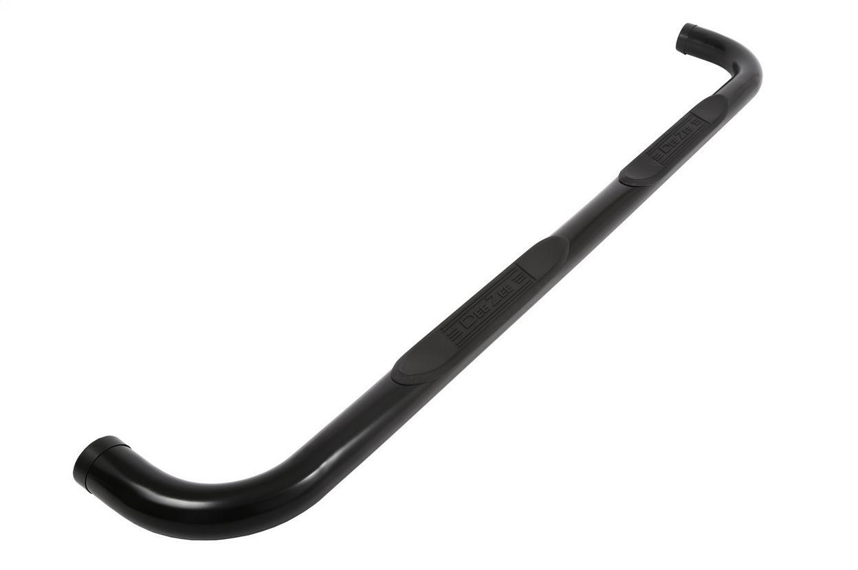 Dee Zee Textured Black Steel Side Steps 3 in. Round Cab Length +BLK/NB Fits Chev
