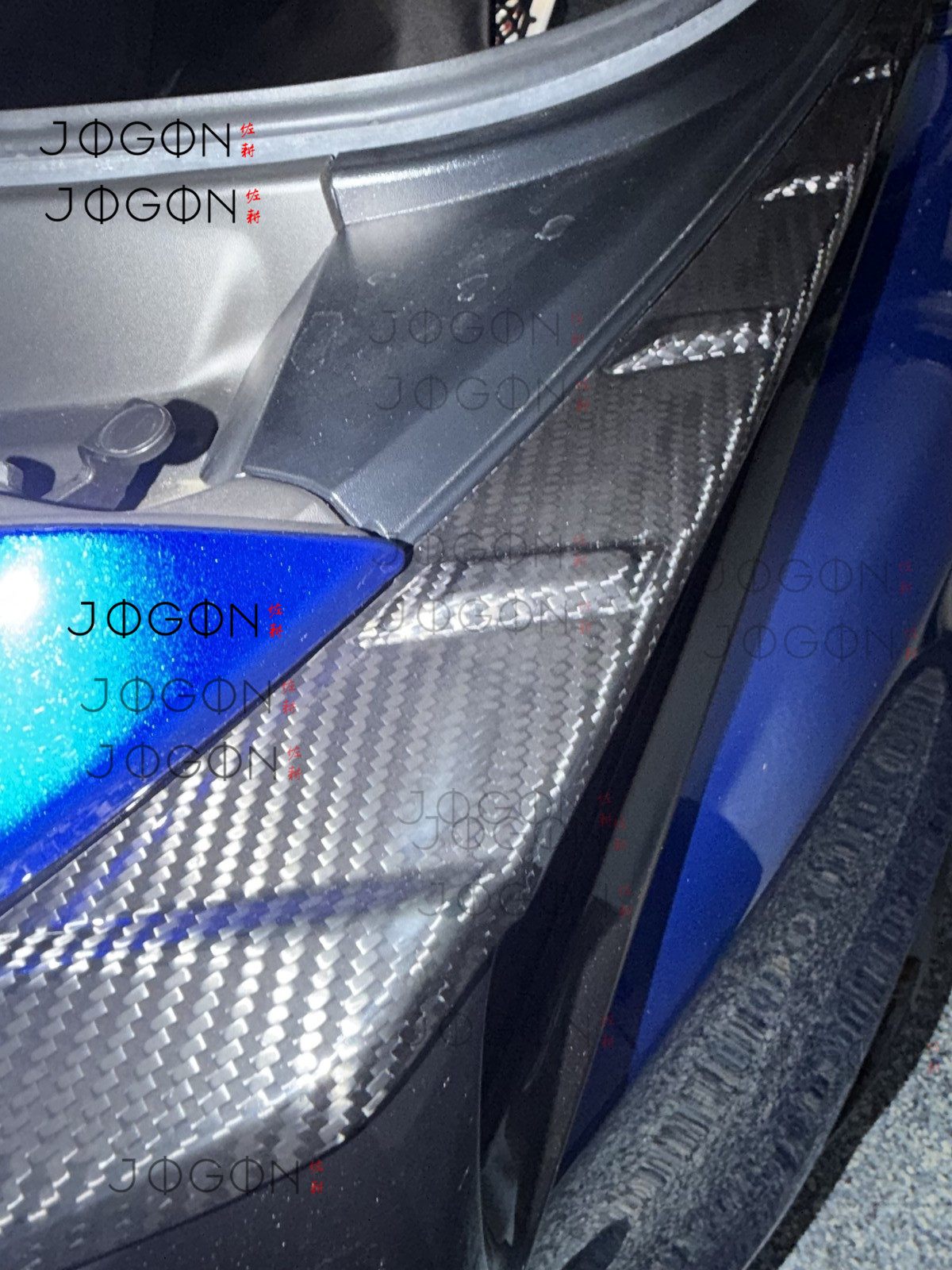 Real Carbon Taillight Brake Light Side Vent Decor For Lexus LC500 LC500h 2018-26