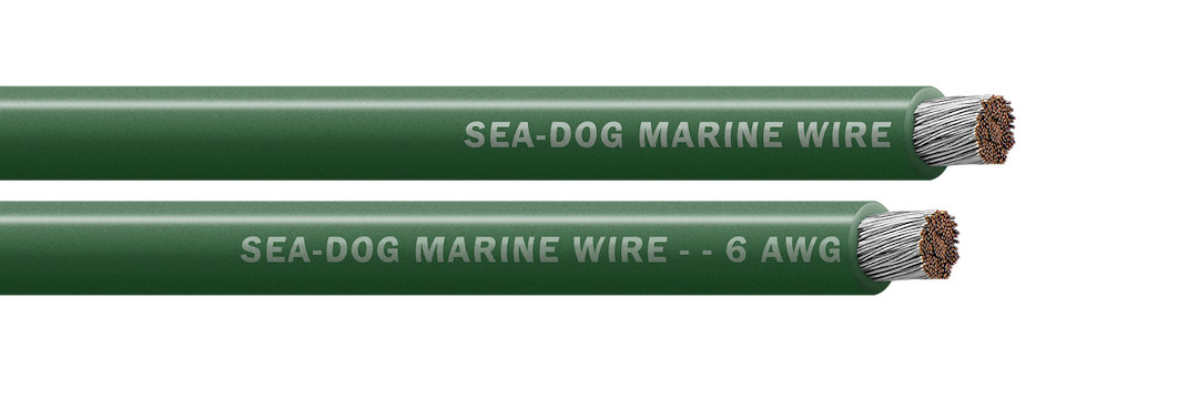 SEA DOG 6 AWG GREEN 250FT BATTERY CABL E – 8006044