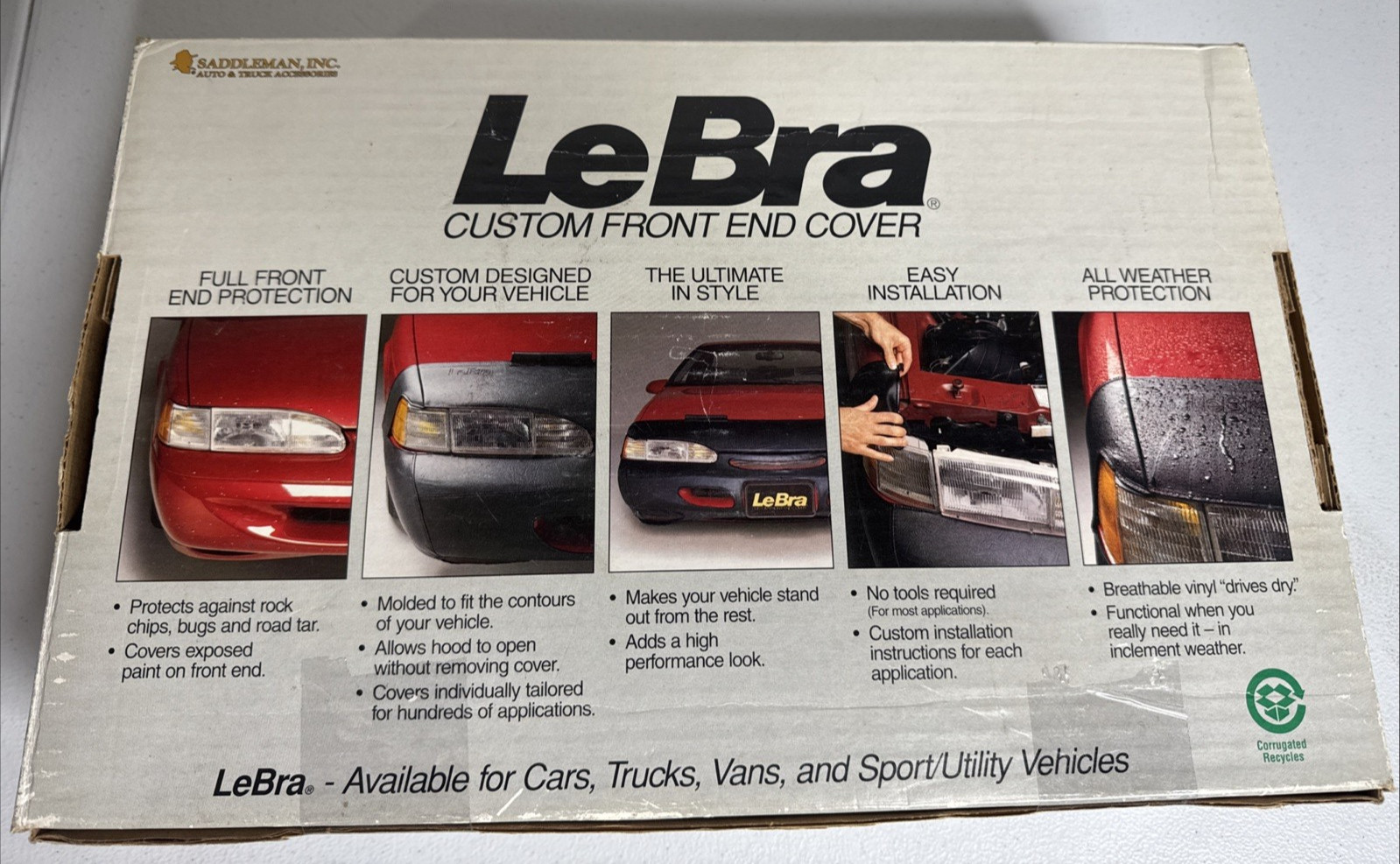 VTG Lebra Custom Front End Cover Honda Accord DX LX EX 90 – 91
