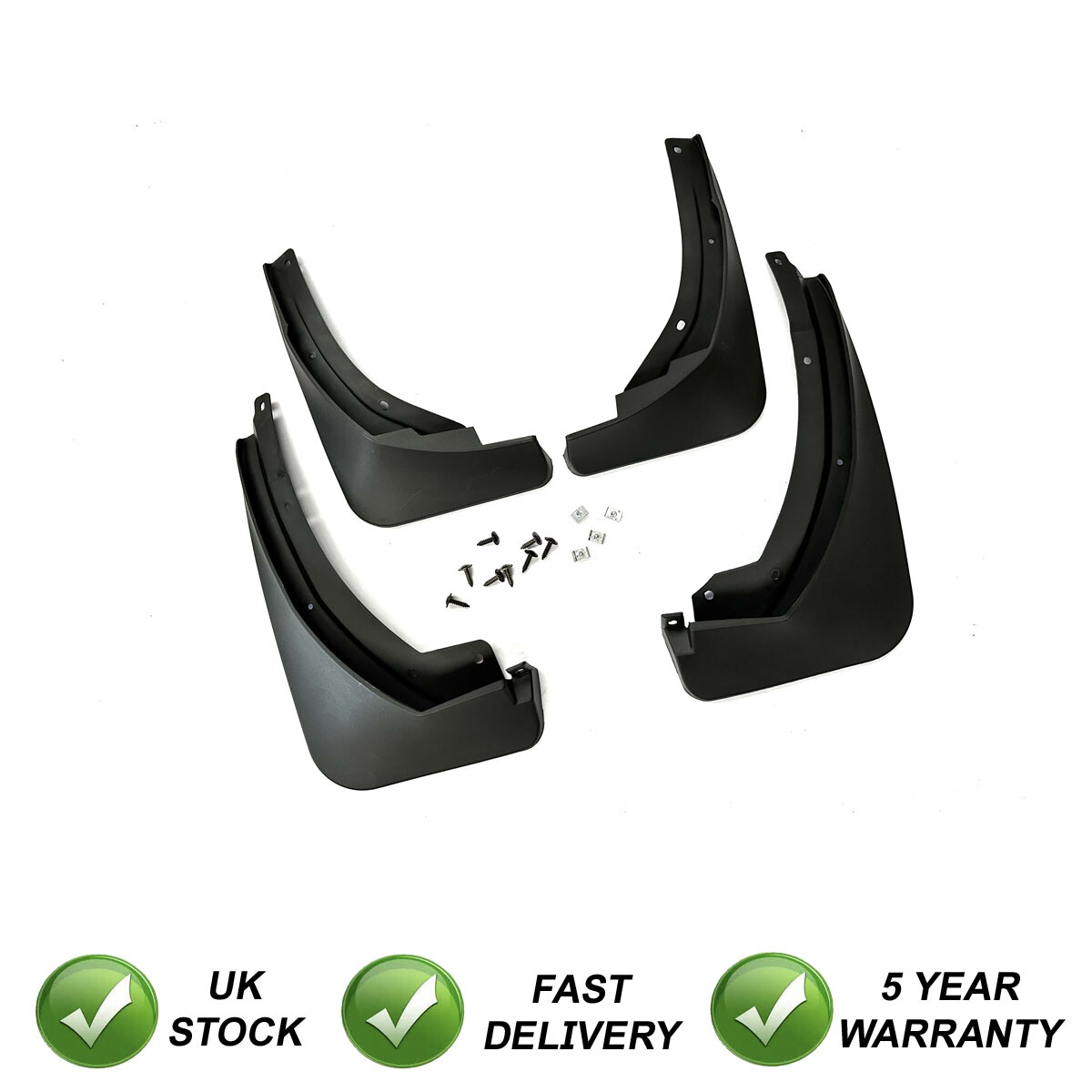 Full Set Rubber MudFlaps For Skoda Karoq 2018-2023 SJR