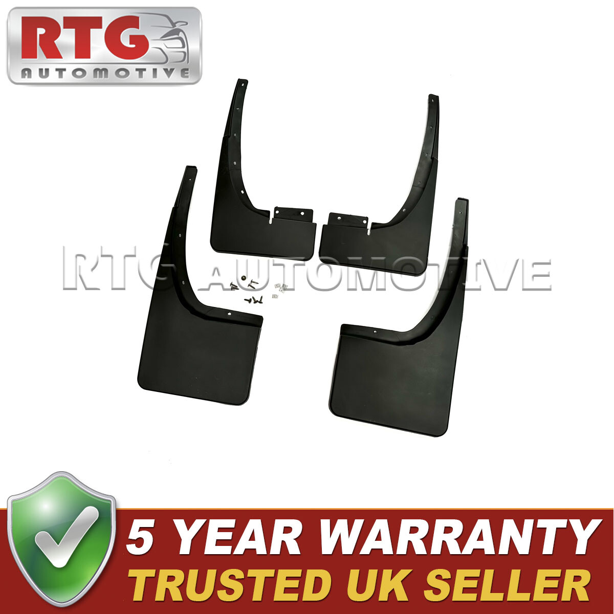 Tailored Mud Flaps Set of 4 For Ford Ranger 2012-2018 RTG
