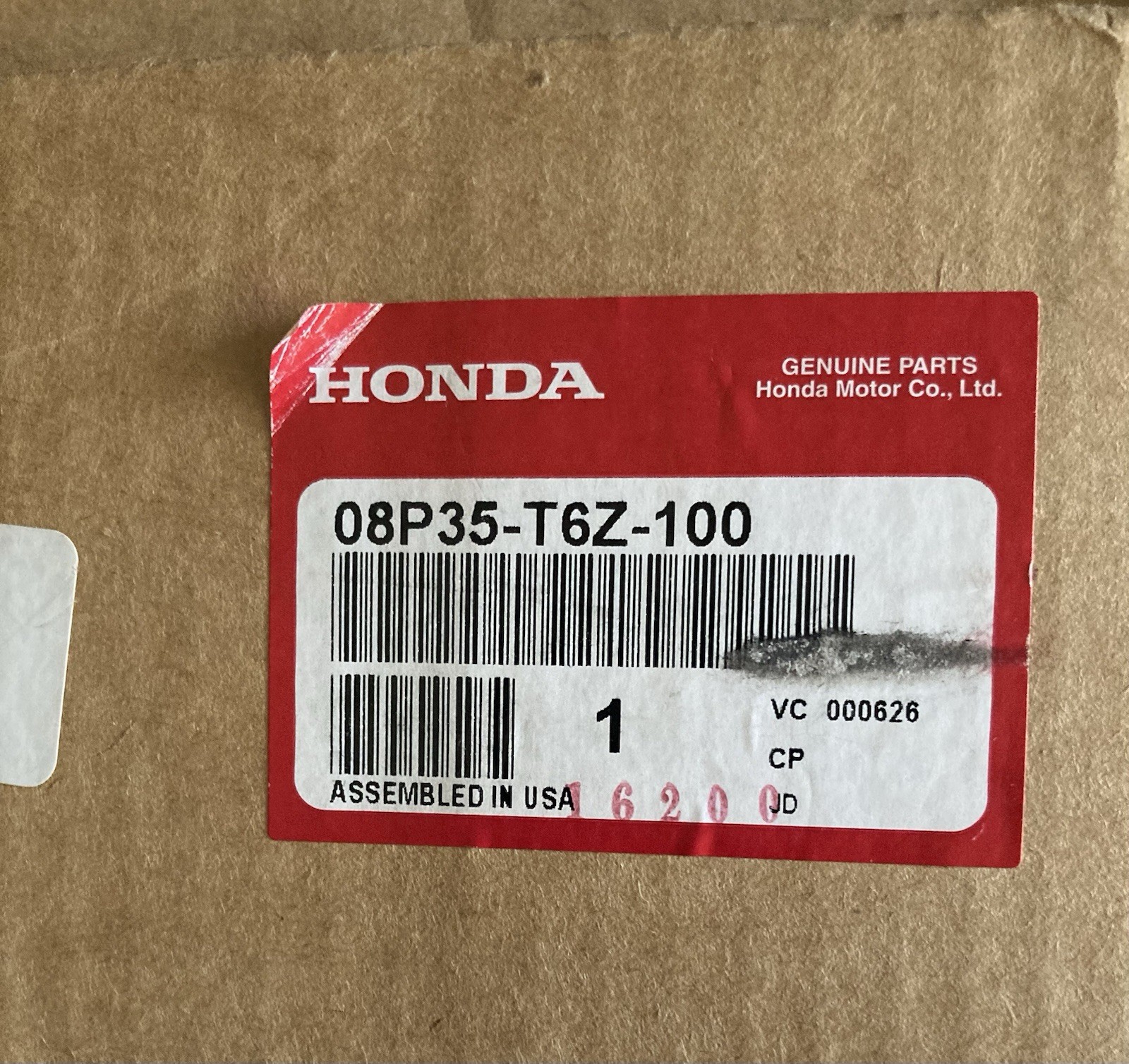 GENUINE OEM HONDA RIDGELINE 2017-2020 FULL NOSE MASK 08P35-T6Z-100 NICE