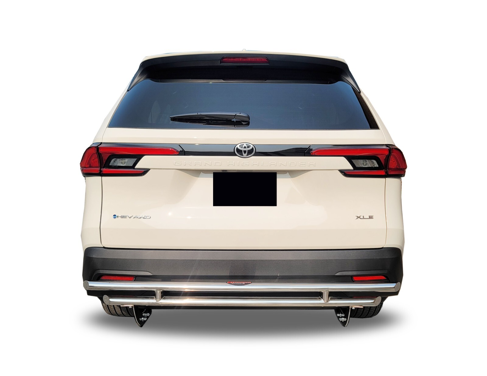 Fits 2024+ Toyota Grand Highlander Rear Double Layer Parking Protector Stainless