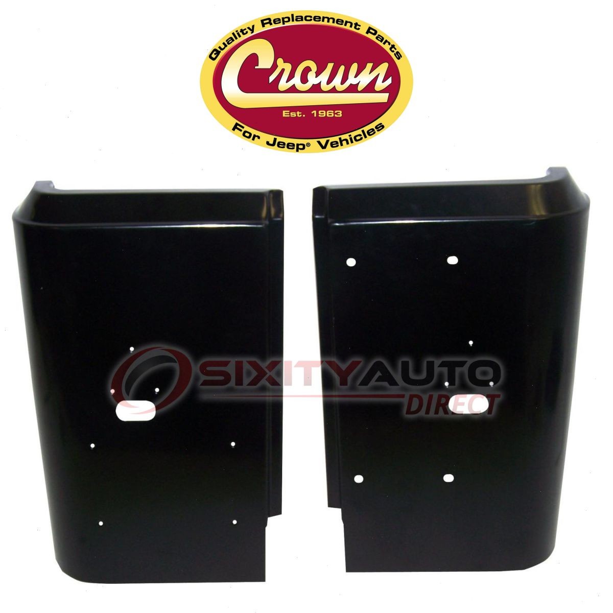 Crown Automotive Body Corner Guard for 1997-2006 Jeep TJ – Rear mt