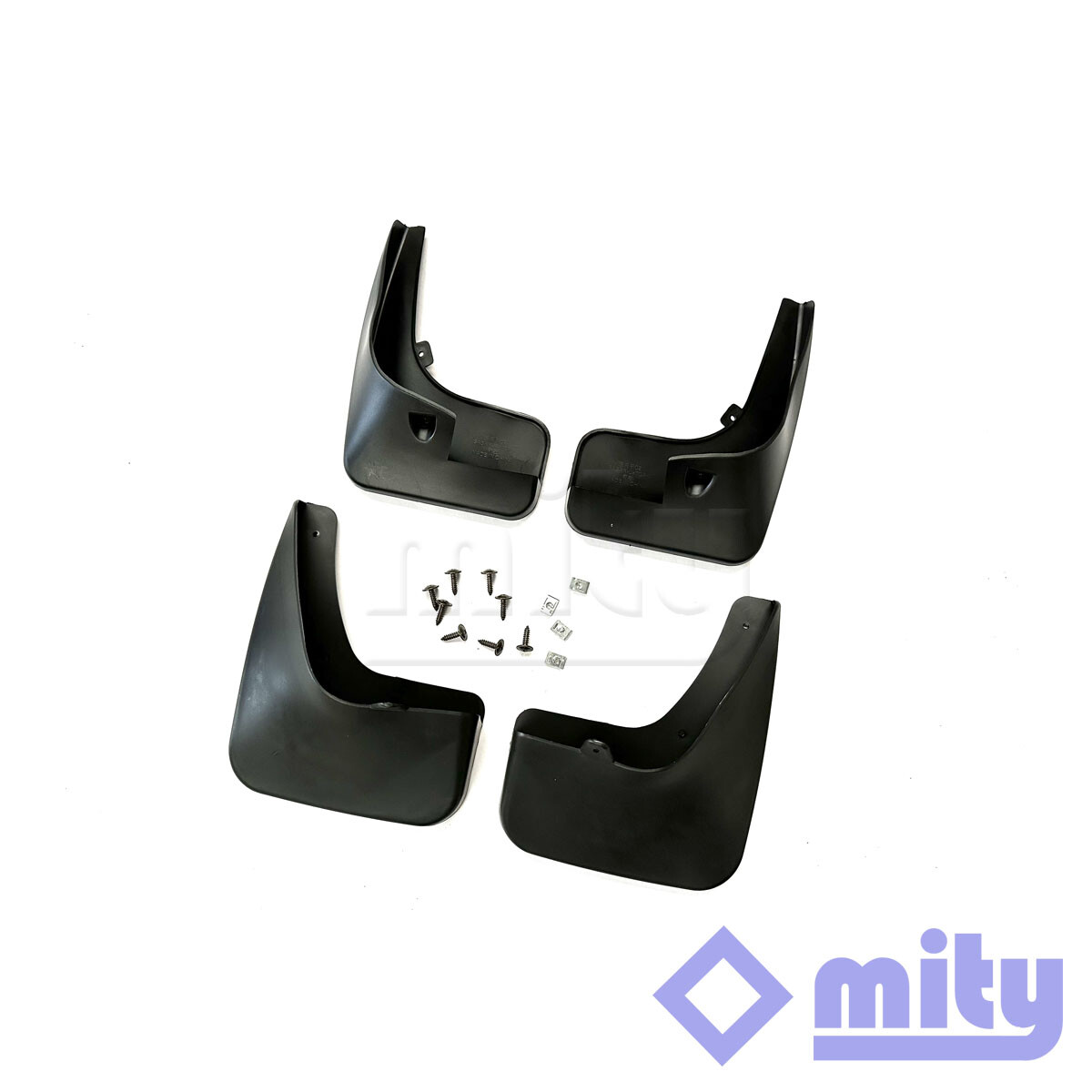 Tailored Mud Flaps Set of 4 For Citroen C2 2006-2013 Mity